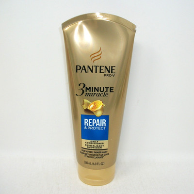 One Tube Pantene Pro-V 3 Minute Miracle Repair and Protect Daily Conditioner 6oz