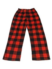 Wondershop Target Red Buffalo Plaid Fleece Pajama Pants Size 6