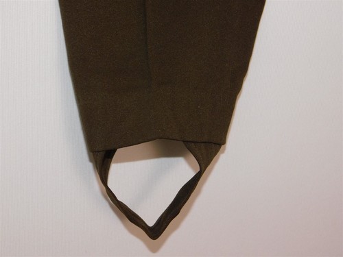 3 Pcs Vintage Women's 1950s Jack Winter Tan Black & Beige Stirrup Pants 22-30 - Picture 7 of 9
