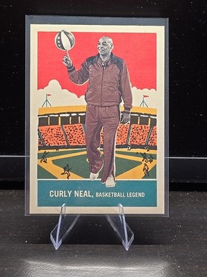 2013 Panini Golden Age DeLong Gum Curly Neal #8 HARLEM Globetrotters