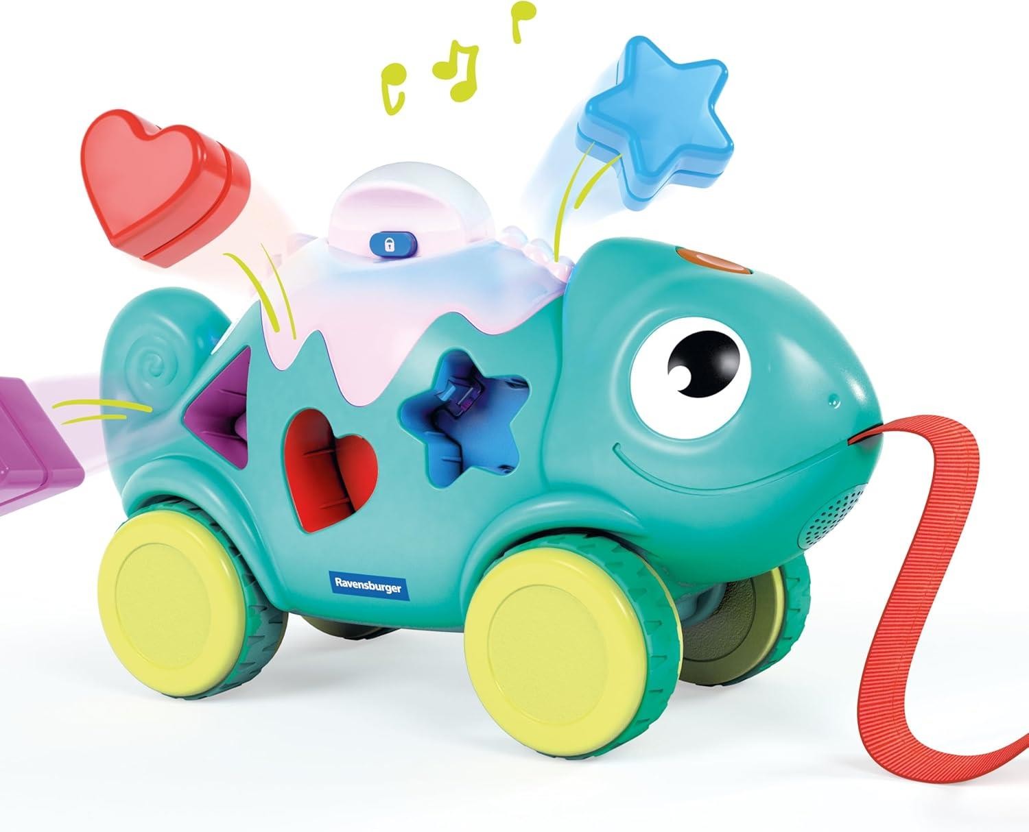 Chameleon Shape Sorter Toy With Lights and Sounds Ravensburger Play Plus
