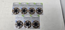 Lot of 7 Power One P312 PR41 Hearing Aid Batteries Expired 09/2022 Sealed