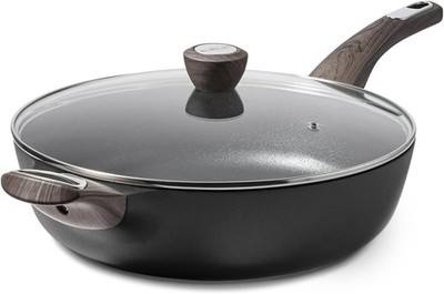 SENSARTE Antihaft Bratpfanne 30cm Tiefe 4,7L Induktion