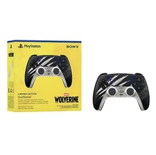 PS5 DualSense Wireless Controller Marvel  s Wolverine Adamantium Silver IN HAND