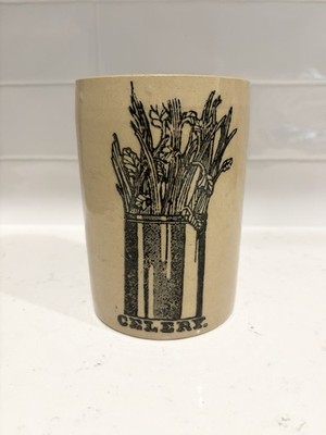 Vintage Pearsons Of Chesterfield England Stoneware Celery Crock