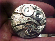 Waltham 12S 23J Riverside Maximus Fancy Dial Open Face P/S Nickel Movement