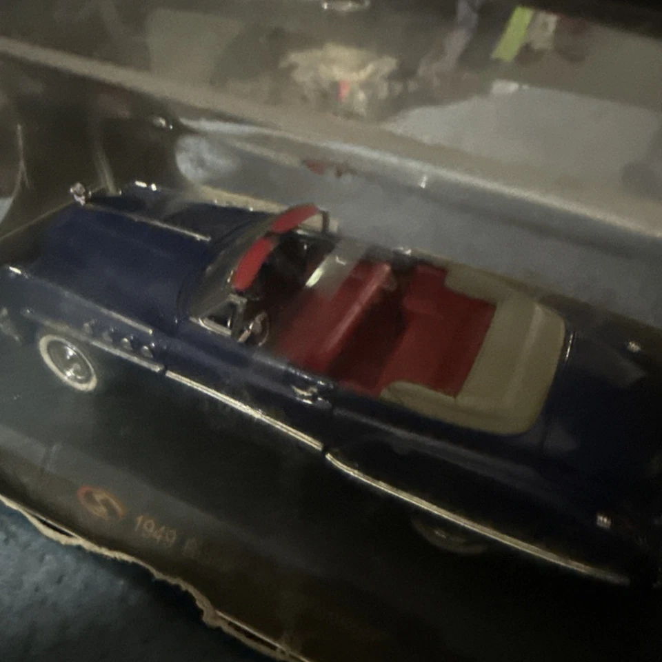 COCHE FUNDIDO A PRESIÓN DE METAL COBALTO BUICK ROADMASTER 1949 MODELOS FIRMA 1:33 DH Foto 2 de 4