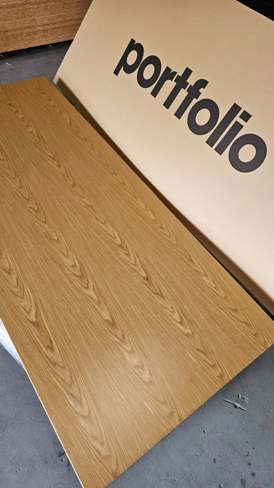 Premdor Portfolio Oak Door Vertical Veneer Match FD30 Fire Door 1981 x838 x44mm - Image 3 of 4