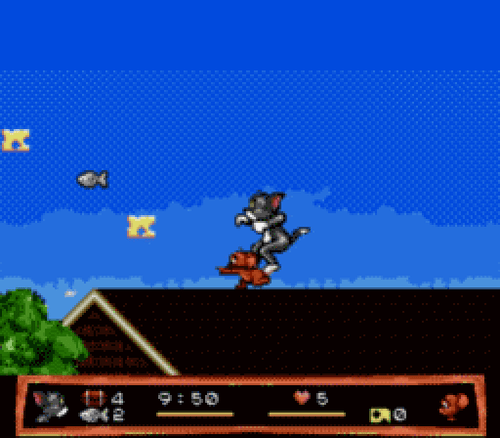 Tom And Jerry Frantic Antics - Juego Sega Genesis - Imagen 2 de 4