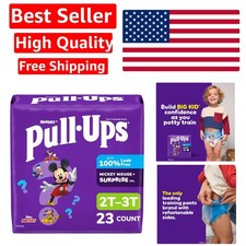 Boys' Potty Training Pants, Size 2T-3T Training Underwear 16-34 lbs, 23 Count