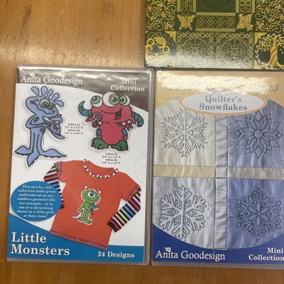 Collection Embroidery Designs CDs Anita Goodesign, OESD