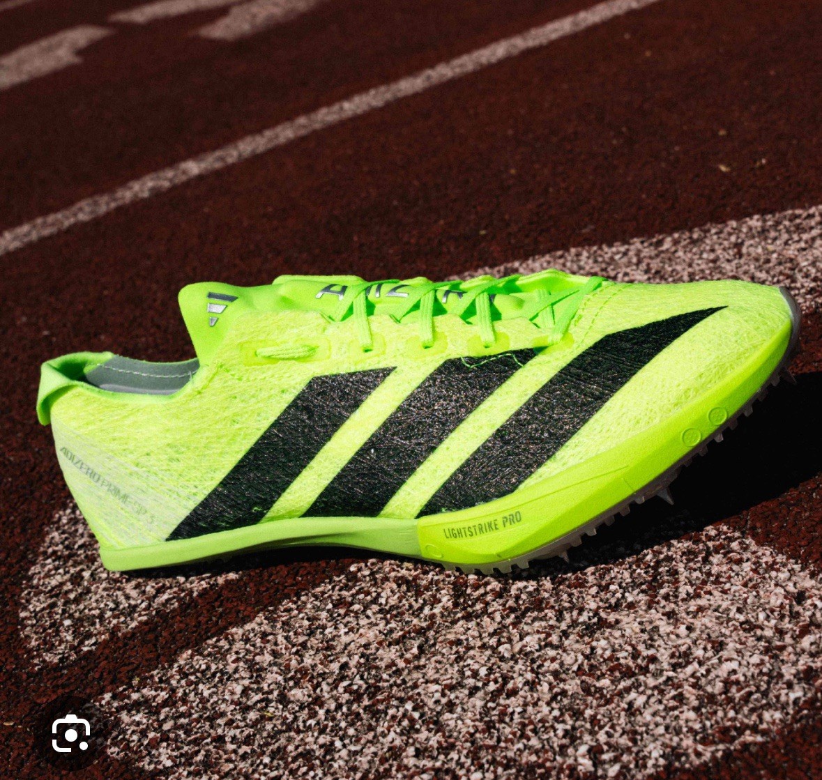 New 9 Adidas Adizero Prime SP 3 Strung Lucid Green Track  display picture 1
