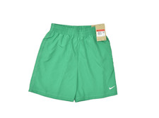 Nike Dri-FIT Kids Athletic Training Shorts Green Size L NEW DX5382-324