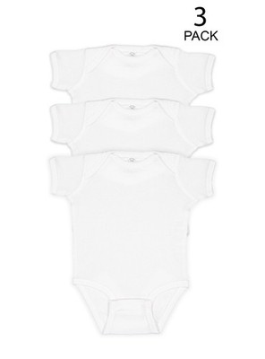 3 Pack Infant Baby Bodysuit Jump Suit Rabbit Skins 4400 100% Cotton 12m 12 month