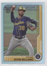 2021 Topps Big League Award Winners Rainbow Foil /199 Devin Williams #271 0u46