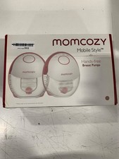 Momcozy Mobile Style Double Hands-Free Breast Pump Model: BP311 - WHITE/PINK