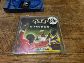 Infogrames UEFA Striker Soccer/football Video Game for Sega Dreamcast Console