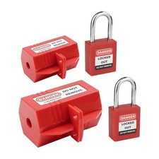 Plug Lock for Lockout Tag Kit, Plug Cord Lock 110 Volt and 220 Volt Cord6424