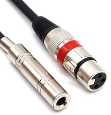 XLR Cable Male To XLR Female 10 Feet Blue Microphone Audio Cord Signal Wire