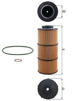 Mahle OX 1389D OX 1389D Oelfilter