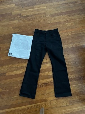K-Two Studios 14.5oz Black Bootcut Selvedge Heavy Denim