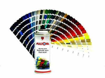 Multona Autolack Lackspray für Audi LY7Q Atlasgrau met ...