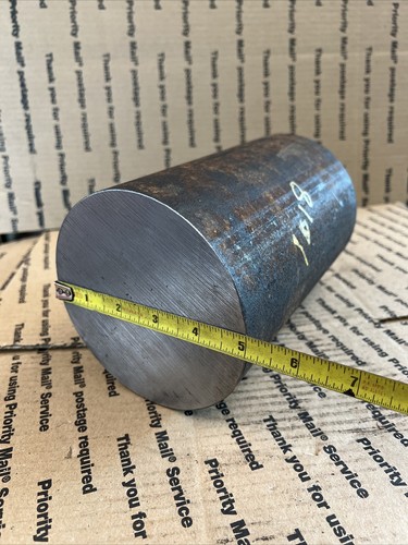 2 Inch Steel Round Bar - 1018 Mild Steel Rod For Blacksmithing & Machining, 6" Length 11 thumbnail image