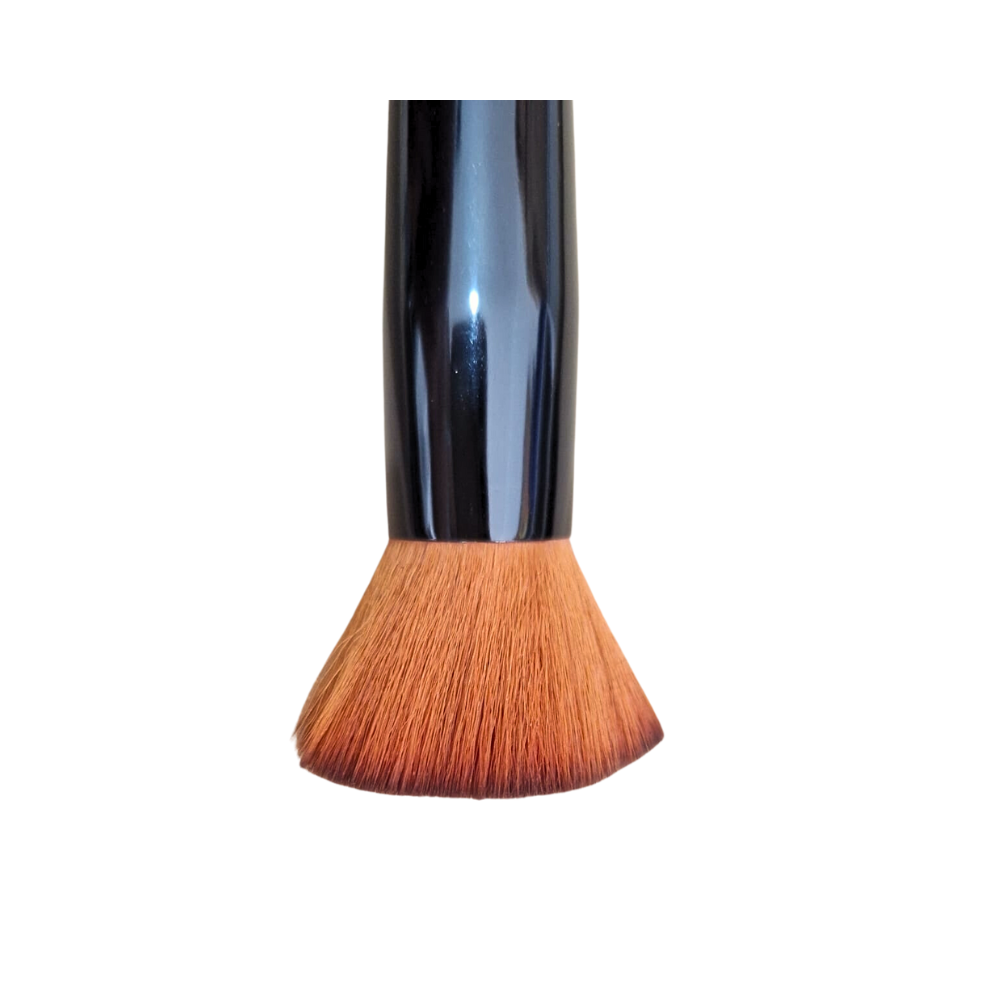 Flat Top Kabuki Foundation Brush Liquid Powder Blusher Buffing Make Up
