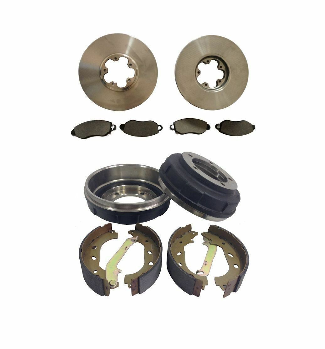 FORD TRANSIT 2.0 TDCi FWD 0006 REAR BRAKE DRUMS & SHOES FRONT DISCS