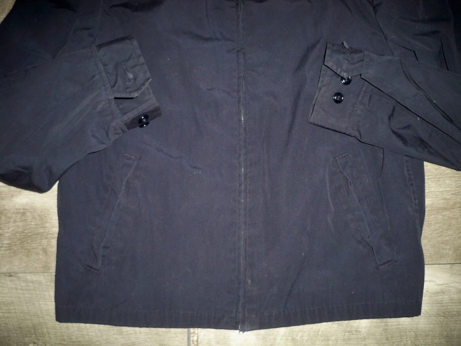  vintage windbreaker military poplin jacket
