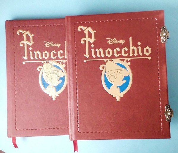 COLLECTION BOOK PINOCCHIO FROM DISNEY STORE NEW LIBRO PINOCHO NUEVO