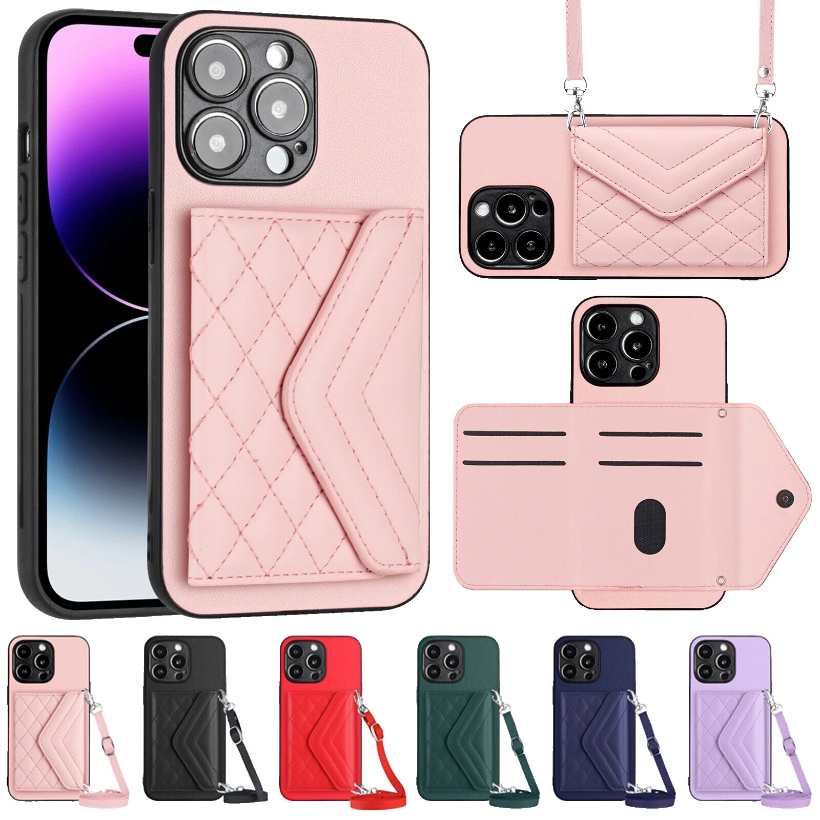 Cell Phone Cases, Covers & Skins with Strap for Apple iPhone 8
