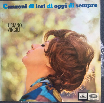 LUCIANO VIRGILI - Canzoni di ieri di oggi di sempre - VINYL LP - EX/EX - PSQ 036