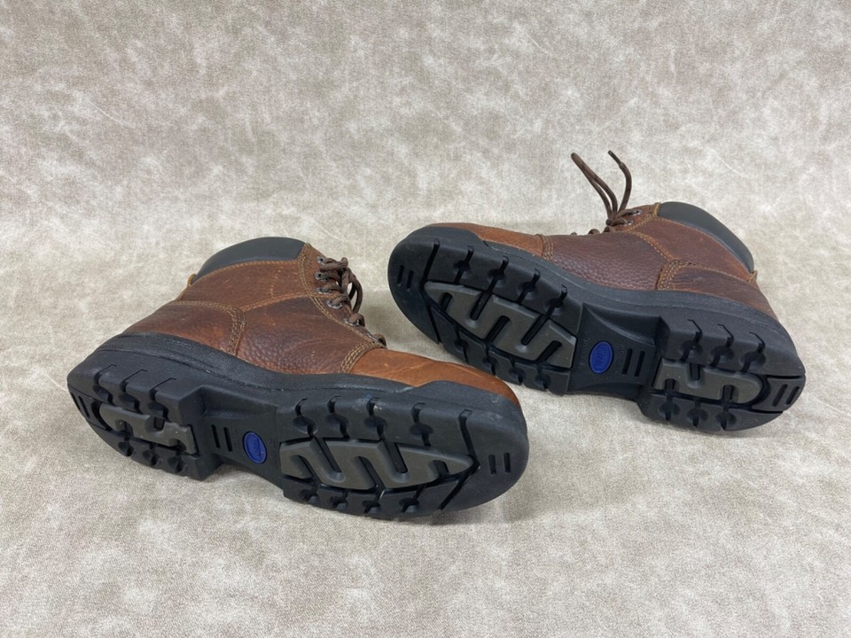 Wolverine Marquette DuraShock Work Boots Men's 6" Brown Soft Toe W04735