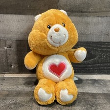 Care Bears Tenderheart Bear Carlton Cards Plush 13" 20th Anniversary