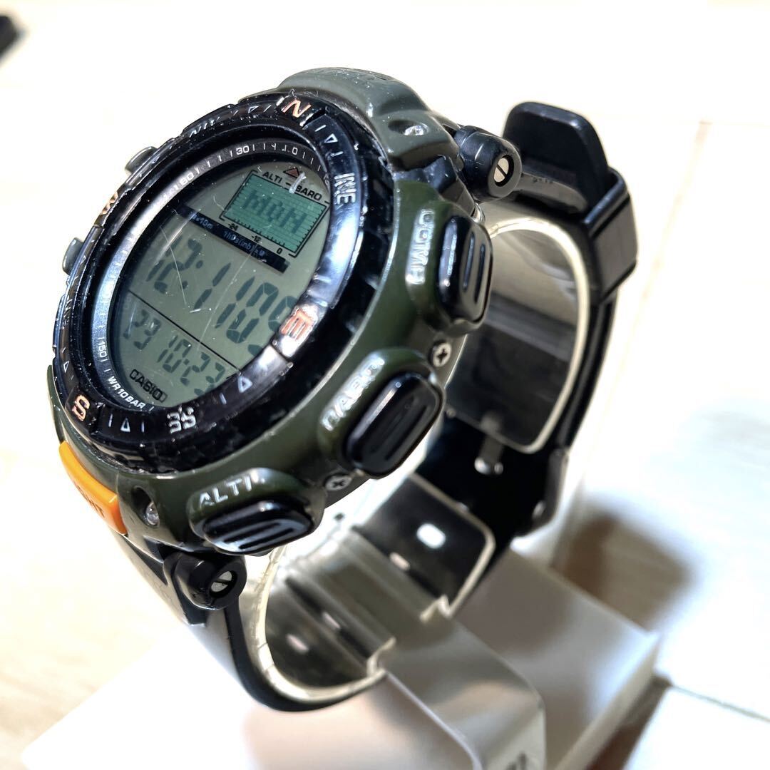 Casio Protrek Prg-40 Digital Quartz Men Triple Sensor Casio Protrek Prg-40 Digital Quartz Men Triple Sensor