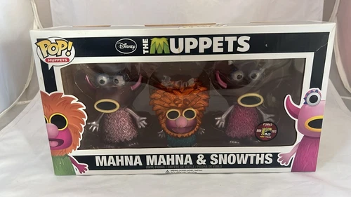 FUNKO 2012 SDCC THE MUPPETS MAHNA MAHNA AND THE SNOWTHS LE 480 Metallic