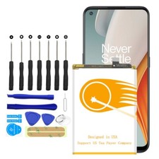 High Capacity 5090mA Internal Battery Toolset for OnePlus Nord N100 BE2012 Phone