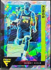 2020-21 Panini Flux Buddy Hield Cracked Ice #155 Kings C109