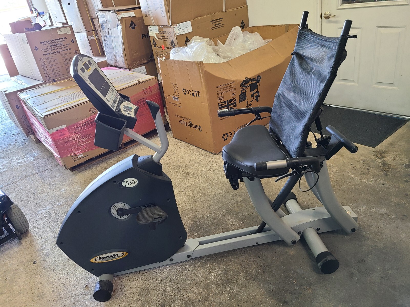 Exercise Stationary Cardio bike SportsArt Fitness C530R Recumbent Bike eBay