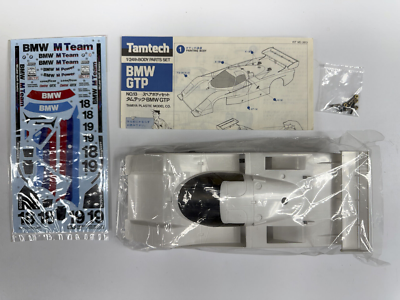 Vintage Tamiya Tamtech 1/24 RC car BMW GTP body parts set Vintage Tamiya Tamtech 1/24 RC car BMW GTP body parts set