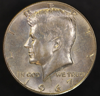 1967 KENNEDY HALF DOLLAR / FRESH FROM AN ORIGINAL COLLECTION, Lot