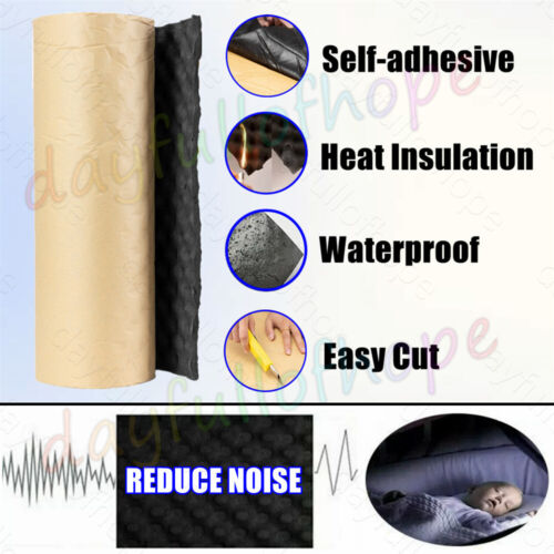 10M Self Adhesive Acoustic Foam Panels KTV Home Studio Soundproofing Foam 20mm - Picture 2 of 23