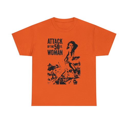 Attack of the 50 Foot Woman Heavy Cotton Tee - Afbeelding 1 van 41