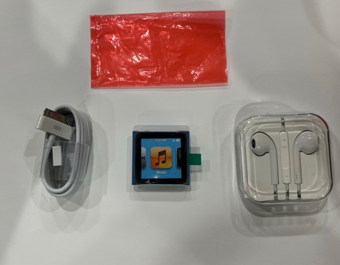 NEW CONDITION-Apple iPod nano 6th Generation Blue (8GB)- NEW