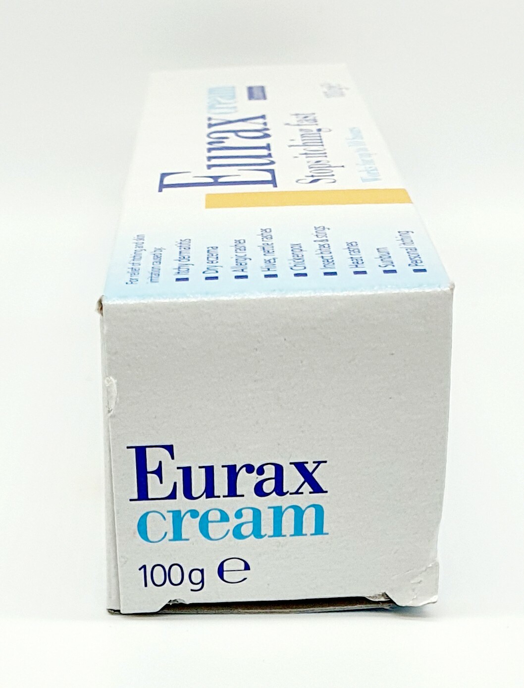 Eurax Cream 100g for Itching, Eczema, Bites/Stings, Rash, Sunburn
