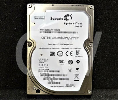 ST9500323CS Seagate PIPELINE HD 500GB 5.4K RPM 3Gb/s 2.5