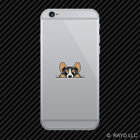 Tricolor Pembroke Welsh Corgi Cell Phone Sticker Mobile Cardigan