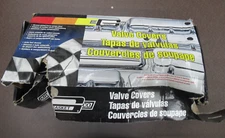 MR. GASKET  9800   CHROME PLATED  VALVE COVERS FOR CHEVY 1986