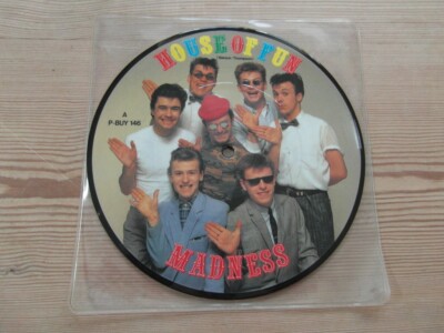 MADNESS-HOUSE OF FUN-7''45rpm VINYL PICTURE DISC-EX 1982